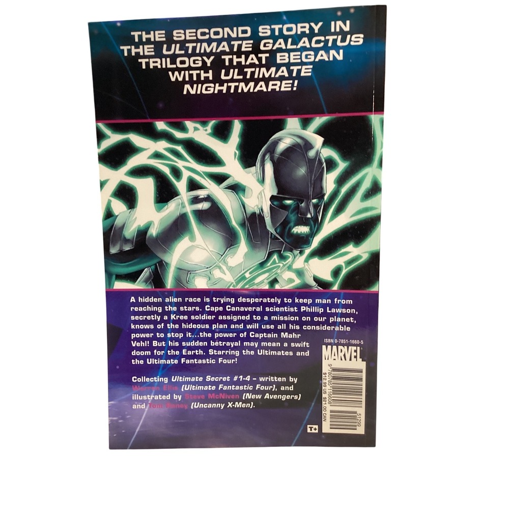 Galactus Vol. 2 Ultimate Secret Marvel Comics Trade Paperback Warren Ellis TPB - Picture 2 of 3
